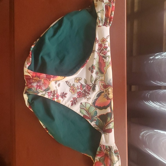 BECCA Swim Becca Swim Floral Banded Bikini Bottom Xl Poshmark